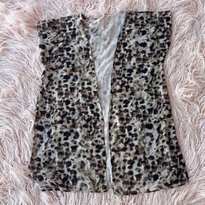 One Size Cheetah Swim Coverup